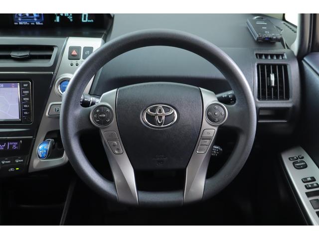 プリウスアルファ S Lセレクション 衝突軽減ブレーキ レーダークルーズコントロール 横滑り防止装置 オートエアコン 純正7インチナビ Bluetooth接続 バックカメラ ETC スマートキー(13枚目)