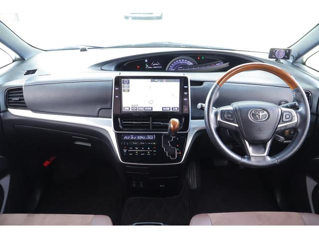 エスティマ アエラス　プレミアム－Ｇ　ＴＲＤエアロ　衝突被害軽減ブレーキ　純正１０インチナビ　地デジＴＶ　前後カメラ　後席モニター　スマートキー　ＥＴＣ２．０　クルコン　車線逸脱警報　オートハイビーム　シートヒーター　両側電動ドア　ドラレコ　パワーバックドア　４ＷＤ（12枚目）