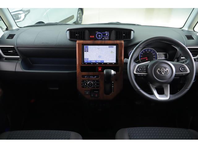 ルーミー カスタムＧ　衝突被害軽減ブレーキ　純正９インチナビ地デジＴＶ　全周囲カメラ　スマートキー　ＥＴＣ　レーダークルーズ　オートハイビーム　車線逸脱警報　コーナーセンサー　両側電動ドア　シートヒーター　先行車発進告知機能　ＬＥＤヘッドライト　前後ドラレコ　ワンオーナー（12枚目）