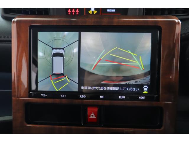 ルーミー カスタムＧ　衝突被害軽減ブレーキ　純正９インチナビ地デジＴＶ　全周囲カメラ　スマートキー　ＥＴＣ　レーダークルーズ　オートハイビーム　車線逸脱警報　コーナーセンサー　両側電動ドア　シートヒーター　先行車発進告知機能　ＬＥＤヘッドライト　前後ドラレコ　ワンオーナー（15枚目）