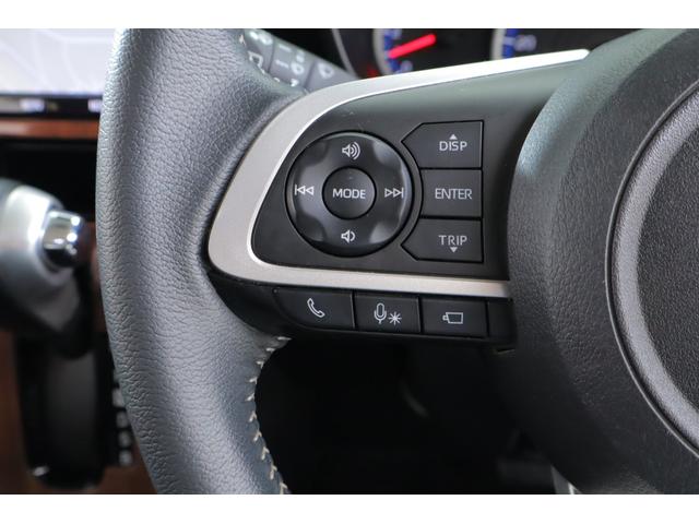 ルーミー カスタムＧ　衝突被害軽減ブレーキ　純正９インチナビ地デジＴＶ　全周囲カメラ　スマートキー　ＥＴＣ　レーダークルーズ　オートハイビーム　車線逸脱警報　コーナーセンサー　両側電動ドア　シートヒーター　先行車発進告知機能　ＬＥＤヘッドライト　前後ドラレコ　ワンオーナー（21枚目）