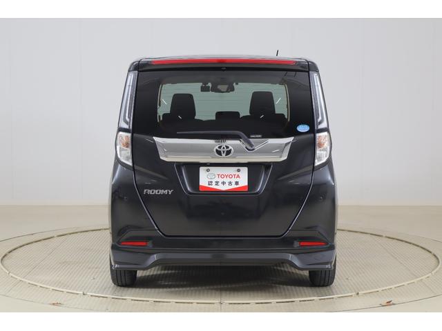 ルーミー カスタムＧ　衝突被害軽減ブレーキ　純正９インチナビ地デジＴＶ　全周囲カメラ　スマートキー　ＥＴＣ　レーダークルーズ　オートハイビーム　車線逸脱警報　コーナーセンサー　両側電動ドア　シートヒーター　先行車発進告知機能　ＬＥＤヘッドライト　前後ドラレコ　ワンオーナー（46枚目）