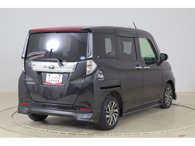 ルーミー カスタムＧ　衝突被害軽減ブレーキ　純正９インチナビ地デジＴＶ　全周囲カメラ　スマートキー　ＥＴＣ　レーダークルーズ　オートハイビーム　車線逸脱警報　コーナーセンサー　両側電動ドア　シートヒーター　先行車発進告知機能　ＬＥＤヘッドライト　前後ドラレコ　ワンオーナー（47枚目）