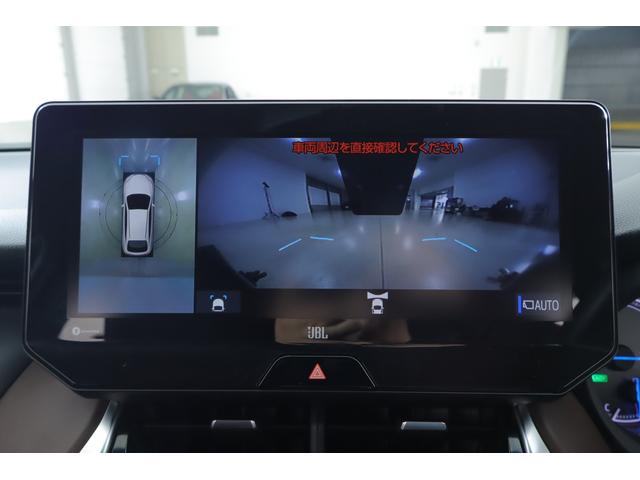 ハリアーハイブリッド Ｚ　レザーパッケージ　４ＷＤ　衝突被害軽減ブレーキ　ＢＳＭ　レーダークルーズ　１２．３インチＪＢＬナビ　地デジＴＶ　全周囲カメラ　車線逸脱警報　ＥＴＣ　シートヒーター＆クール　ステアリングヒーター　パワーバックドア　デジタルミラー　前後ドラレコ　ワンオーナー（17枚目）