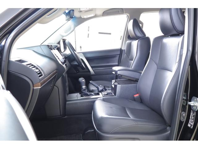 ランドクルーザープラド ＴＸ　Ｌパッケージ　４ＷＤ　衝突被害軽減ブレーキ　ＢＳＭ　純正９インチＤＡナビ　全周囲カメラ　スマートキー　ＥＴＣ２．０　レーダークルーズ　車線逸脱警報　オートハイビーム　本革　シートヒーター＆クール　クリアランスソナー　ＬＥＤヘッドライト　ワンオーナー（39枚目）