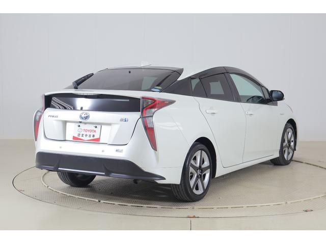 プリウス Ａツーリングセレクション　衝突被害軽減ブレーキ　純正９型ナビ　地デジＴＶ　バックカメラ　ＢＳＭ　レーダークルーズ　車線逸脱警報　スマートキー　ＥＴＣ　オートハイビーム　クリアランスソナー　シートヒーター　ＬＥＤヘッドライト　横滑り防止装置　ワンオーナー（46枚目）