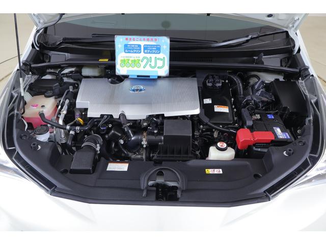 プリウス Ａツーリングセレクション　衝突被害軽減ブレーキ　純正９型ナビ　地デジＴＶ　バックカメラ　ＢＳＭ　レーダークルーズ　車線逸脱警報　スマートキー　ＥＴＣ　オートハイビーム　クリアランスソナー　シートヒーター　ＬＥＤヘッドライト　横滑り防止装置　ワンオーナー（48枚目）