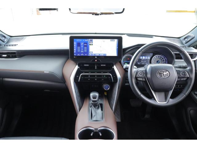 ハリアーハイブリッド Z レザーパッケージ 12.3インチディスプレイオーディオ(地図あり) 全方位カメラ シートヒーター、クーラー ETC2.0 前後ドライブレコーダー ヘッドアップディスプレイ デジタルインナーミラー(ドラレコ付き)(18枚目)