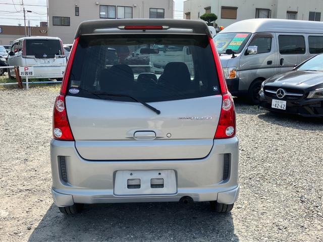 プレオ ＲＳ　ツインカム　インタークーラー付きスーパーチャージャー　ヒョウ跡　新品タイヤ（6枚目）