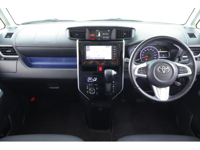 ルーミー カスタムG 衝突被害軽減ブレーキ 純正SDナビ 地デジTV バックカメラ スマートキー ETC クルーズコントロール オートハイビーム 車線逸脱警報 コーナーセンサー 両側電動ドア ドラレコ 先行車発進告知機能 LEDヘッドライト 純正アルミ 横滑り防止装置(12枚目)