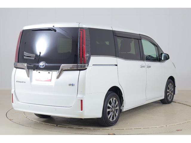 エスクァイア ハイブリッドGiプレミアムパッケジブラックテーラード 衝突被害軽減ブレーキ 純正9型ナビ 地デジTV バックカメラ 後席モニター ETC クルコン オートハイビーム 車線逸脱警報 クリアランスソナー シートヒーター ステアリングヒーター 前後ドラレコ(50枚目)