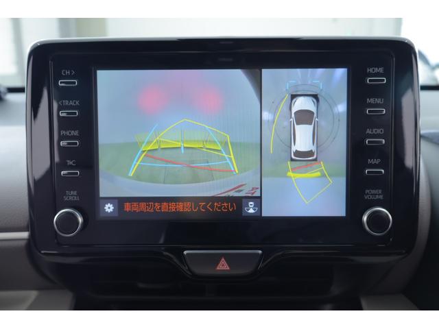 ヤリス ハイブリッドZ 衝突被害軽減ブレーキ 純正8インチDAナビ 全周囲カメラ スマートキー ETC2.0 レーダークルーズ オートハイビーム 車線逸脱警報 クリアランスソナー シートヒーター 前後ドラレコ LEDヘッドライト Bluetooth接続 ワンオーナー(15枚目)