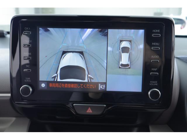 ヤリス ハイブリッドZ 衝突被害軽減ブレーキ 純正8インチDAナビ 全周囲カメラ スマートキー ETC2.0 レーダークルーズ オートハイビーム 車線逸脱警報 クリアランスソナー シートヒーター 前後ドラレコ LEDヘッドライト Bluetooth接続 ワンオーナー(16枚目)