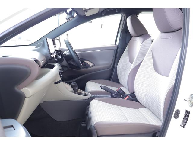 ヤリス ハイブリッドZ 衝突被害軽減ブレーキ 純正8インチDAナビ 全周囲カメラ スマートキー ETC2.0 レーダークルーズ オートハイビーム 車線逸脱警報 クリアランスソナー シートヒーター 前後ドラレコ LEDヘッドライト Bluetooth接続 ワンオーナー(36枚目)