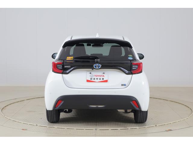 ヤリス ハイブリッドZ 衝突被害軽減ブレーキ 純正8インチDAナビ 全周囲カメラ スマートキー ETC2.0 レーダークルーズ オートハイビーム 車線逸脱警報 クリアランスソナー シートヒーター 前後ドラレコ LEDヘッドライト Bluetooth接続 ワンオーナー(44枚目)