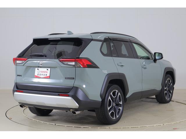 RAV4 アドベンチャー 4WD 衝突被害軽減ブレーキ 純正9型ナビ 地デジTV バックカメラ BSM スマートキー レーダークルーズ 車線逸脱警報 クリアランスソナー オートハイビーム ETC パワーシート パワーバックドア LEDヘッドライト 横滑り防止装置(44枚目)