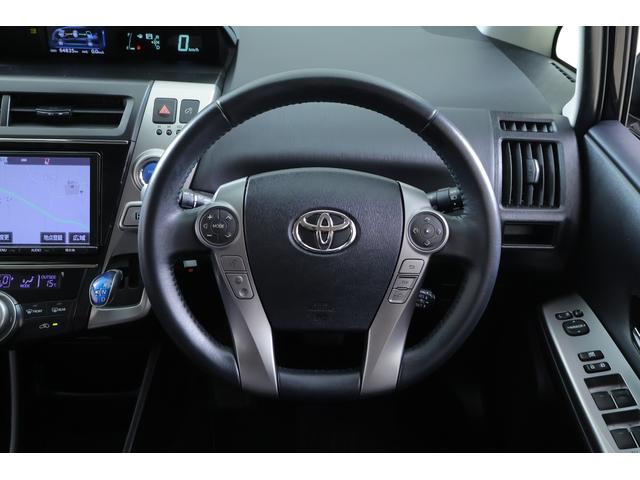 プリウスアルファ Ｇ　衝突被害軽減ブレーキ　レーダークルーズ　純正９インチナビ　地デジＴＶ　バックカメラ　スマートキー　ＥＴＣ　オートハイビーム　車線逸脱警報　パワーシート　ＬＥＤヘッドライト　Ｂｌｕｅｔｏｏｔｈ接続　ドライブレコーダー　横滑り防止装置（13枚目）