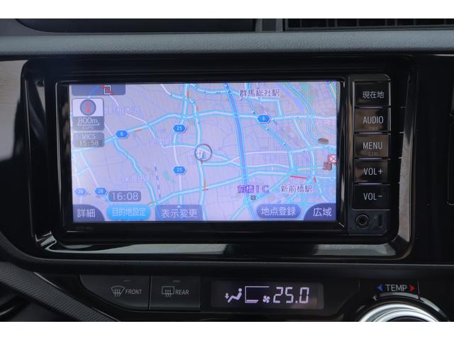 アクア Sスタイルブラック 衝突被害軽減ブレーキ 純正SDナビTV バックカメラ スマートキー ETC 車線逸脱警報 オートハイビーム 先行車発進告知機能 電動格納ミラー Bluetooth接続 LEDヘッドライト 横滑り防止装置(14枚目)