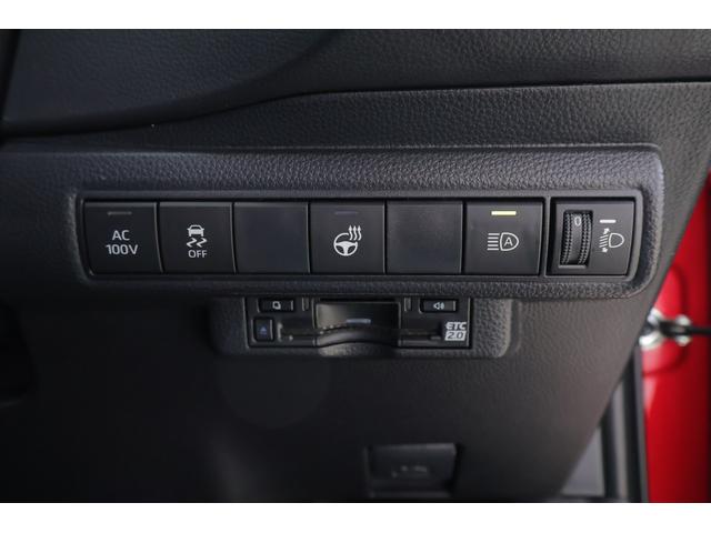 カローラツーリング ハイブリッドＧ　衝突被害軽減ブレーキ　１０．５インチＤＡナビ　地デジＴＶ　バックカメラ　ＢＳＭ　レーダークルーズ　車線逸脱警報　クリアランスソナー　ＥＴＣ２．０　シートヒーター　ステアリングヒーター　ＬＥＤライト　ＡＣ１００Ｖ－１５００Ｗ　ドラレコ　ワンオーナー（29枚目）