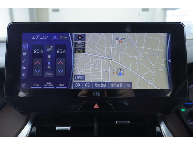 ハリアーハイブリッド Ｚ　レザーパッケージ　衝突被害軽減ブレーキ　レーダークルーズ　１２．３インチＪＢＬプレミアムナビ　地デジＴＶ　バックカメラ　ＢＳＭ　車線逸脱警報　クリアランスソナー　ＥＴＣ　シートヒーター＆クール　ステアリングヒーター　パワーバックドア　デジタルミラー　ドラレコ（14枚目）