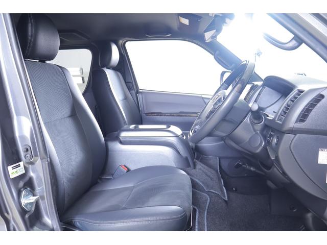 ハイエースバン スーパーGLダークプライムII 4WD 衝突被害軽減ブレーキ 純正SDナビ 地デジTV 全周囲カメラ スマートキー ETC 車線逸脱警報 オートハイビーム 両側電動ドア LEDヘッドライト デジタルミラー 純正アルミ AC100V電源 横滑り防止装置(36枚目)