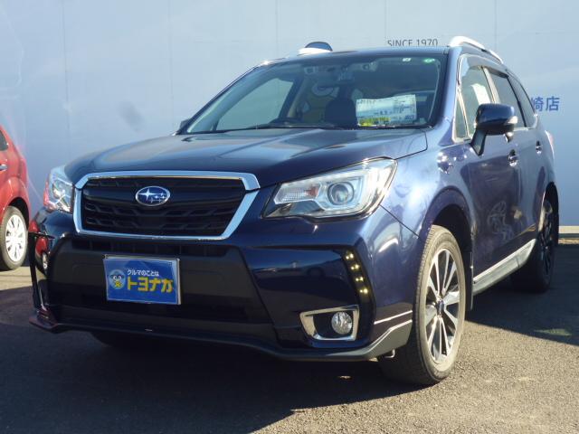 中古車 スバル フォレスター ２ ０ｘｔ アイサイト アダプティブクルーズコントロール バックカメラ フロアマット ドアバイザー アイサイト １８インチスバル純正アルミホイール ハーフレザーシート 全席シートヒーター 群馬 株式会社トヨナガ 伊勢崎店