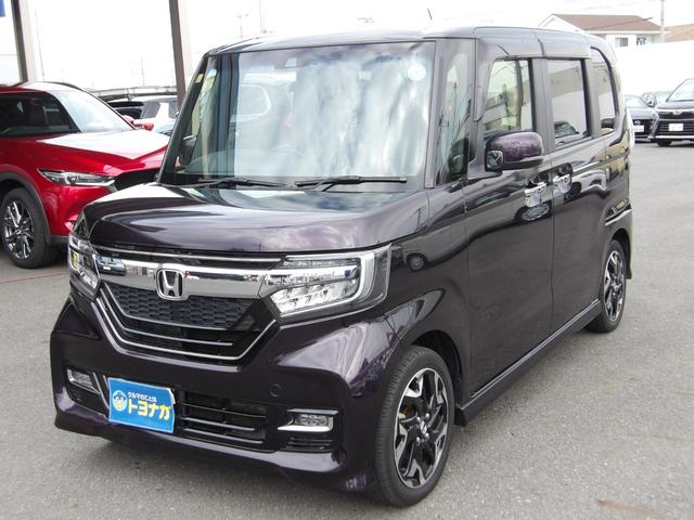 N-BOXカスタム G・Lターボホンダセンシング 純正メモリーナビ フルセグ バックカメラ ETC車載器 運転席助手席シートヒーター 純正15インチアルミ 両側パワースライドドア パドルシフト ステアリングスイッチ LEDヘッドライト LEDフォグ(3枚目)