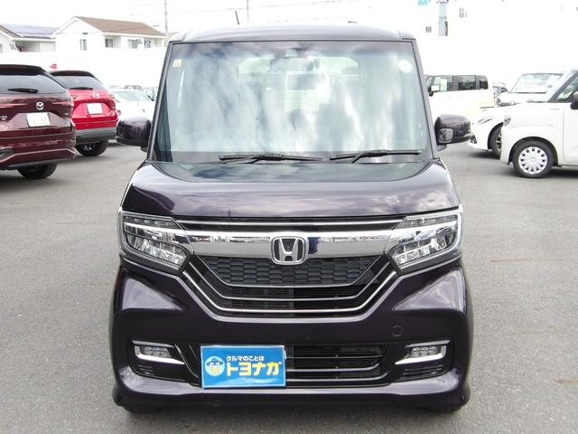 N-BOXカスタム G・Lターボホンダセンシング 純正メモリーナビ フルセグ バックカメラ ETC車載器 運転席助手席シートヒーター 純正15インチアルミ 両側パワースライドドア パドルシフト ステアリングスイッチ LEDヘッドライト LEDフォグ(4枚目)
