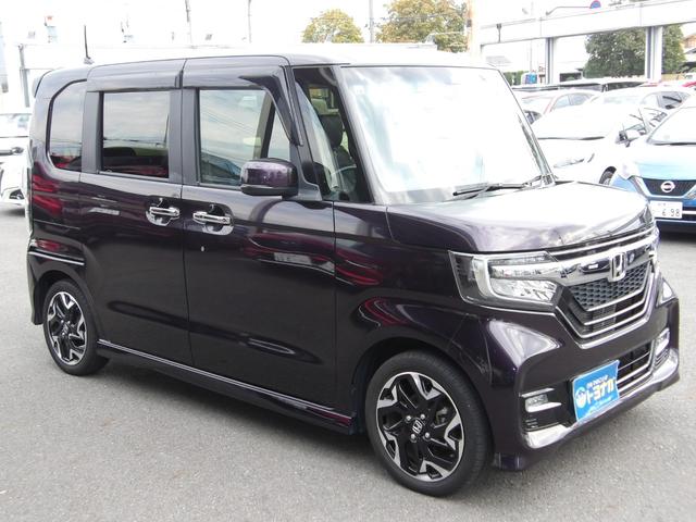 N-BOXカスタム G・Lターボホンダセンシング 純正メモリーナビ フルセグ バックカメラ ETC車載器 運転席助手席シートヒーター 純正15インチアルミ 両側パワースライドドア パドルシフト ステアリングスイッチ LEDヘッドライト LEDフォグ(6枚目)