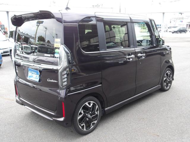 N-BOXカスタム G・Lターボホンダセンシング 純正メモリーナビ フルセグ バックカメラ ETC車載器 運転席助手席シートヒーター 純正15インチアルミ 両側パワースライドドア パドルシフト ステアリングスイッチ LEDヘッドライト LEDフォグ(13枚目)