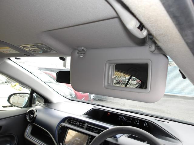 アクア S 純正7インチSDナビ/ワンセグTV/Bluetooth対応/プッシュスタート/オートライト/ETC(25枚目)