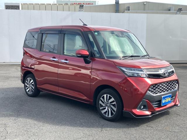 タンク カスタムＧ　車検整備付　両側パワースライドドア　ビルトインＥＴＣ　ＬＥＤヘッドライト　フォグランプ　ＳＤナビ　バックカメラ　純正アルミ　キーフリー　クルーズコントロール　オートエアコン　プッシュスタート（4枚目）