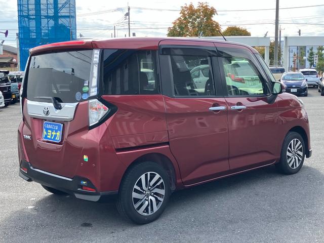 タンク カスタムＧ　車検整備付　両側パワースライドドア　ビルトインＥＴＣ　ＬＥＤヘッドライト　フォグランプ　ＳＤナビ　バックカメラ　純正アルミ　キーフリー　クルーズコントロール　オートエアコン　プッシュスタート（5枚目）