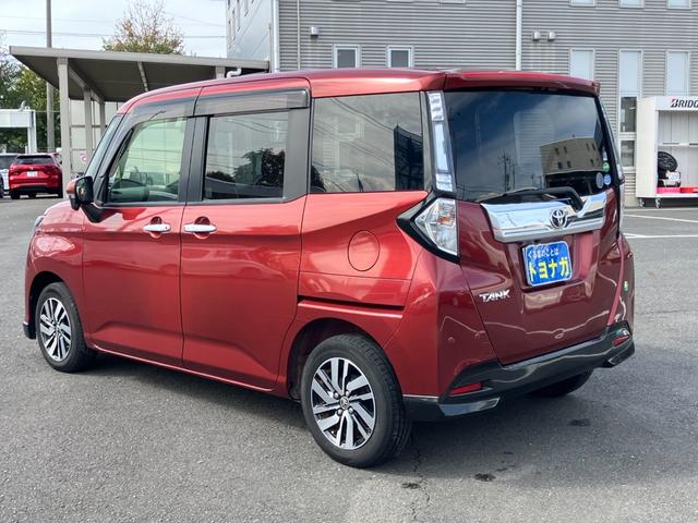 タンク カスタムＧ　車検整備付　両側パワースライドドア　ビルトインＥＴＣ　ＬＥＤヘッドライト　フォグランプ　ＳＤナビ　バックカメラ　純正アルミ　キーフリー　クルーズコントロール　オートエアコン　プッシュスタート（6枚目）