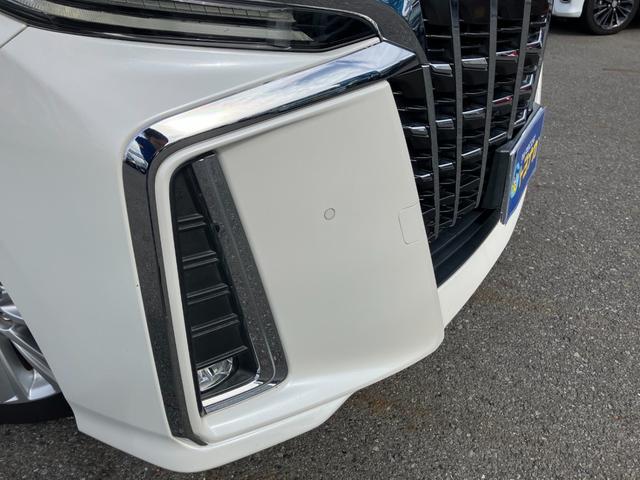 アルファード 2.5S 純正8インチセンターディスプレイ Bカメラ プリクラッシュセーフティ LEDヘッドライト フロントリアクリアランスソナー 両側パワースライドドア ダブルサンルーフ タイヤ4本新品(12枚目)