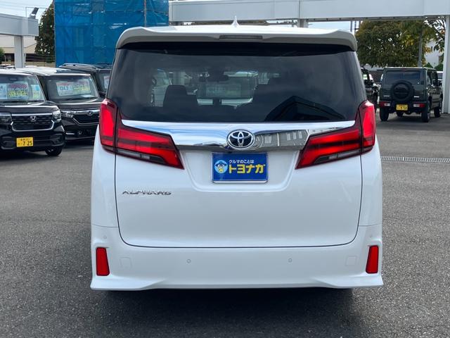 アルファード 2.5S 純正8インチセンターディスプレイ Bカメラ プリクラッシュセーフティ LEDヘッドライト フロントリアクリアランスソナー 両側パワースライドドア ダブルサンルーフ タイヤ4本新品(13枚目)