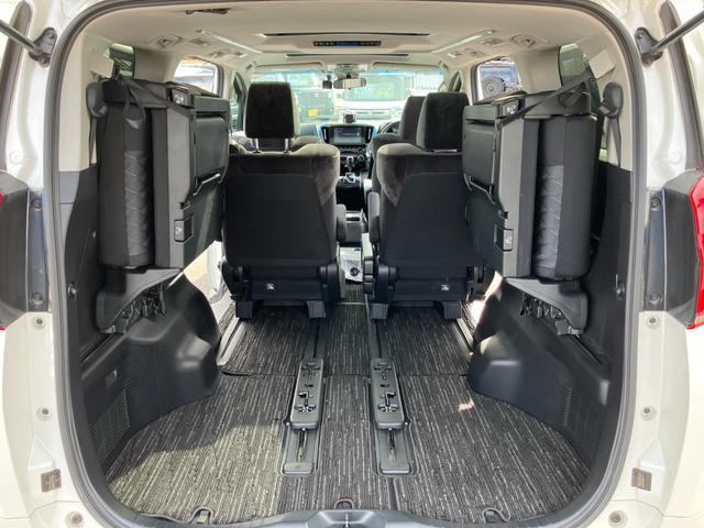 アルファード 2.5S 純正8インチセンターディスプレイ Bカメラ プリクラッシュセーフティ LEDヘッドライト フロントリアクリアランスソナー 両側パワースライドドア ダブルサンルーフ タイヤ4本新品(17枚目)