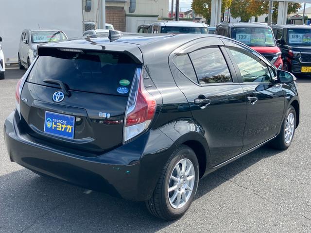 アクア Gブラックソフトレザーセレクション 純正9インチSDナビ フルセグTV フルセグTV バックカメラ トヨタセーフティセンス ETC Bluetooth 車検令和9年10月まで 走行距離41561km(14枚目)