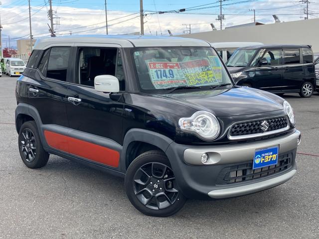 クロスビー ハイブリッドMZ 純正8インチナビ フルセグTV 全方位カメラ 衝突軽減ブレーキ リアクリアランスソナー ETC 車検整備付 フロントドライブレコーダー LEDヘッドライト 走行距離36,369km(7枚目)