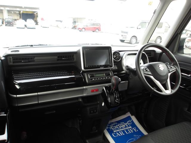 スペーシアカスタム ハイブリッドＸＳターボ　４ＷＤ　純正８インチメモリーナビゲーション　バックカメラ　ＬＥＤヘッドライト　キーフリー＆プッシュスタート　前席シートヒーター　ステアリングスイッチ（3枚目）