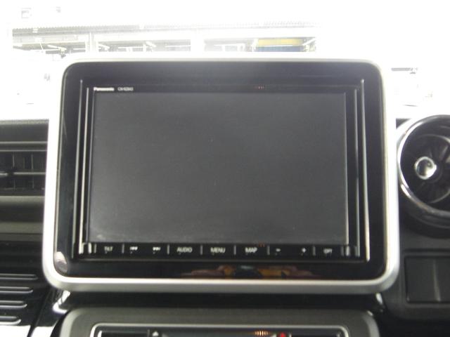 スペーシアカスタム ハイブリッドＸＳターボ　４ＷＤ　純正８インチメモリーナビゲーション　バックカメラ　ＬＥＤヘッドライト　キーフリー＆プッシュスタート　前席シートヒーター　ステアリングスイッチ（4枚目）