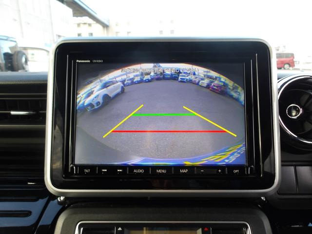 スペーシアカスタム ハイブリッドＸＳターボ　４ＷＤ　純正８インチメモリーナビゲーション　バックカメラ　ＬＥＤヘッドライト　キーフリー＆プッシュスタート　前席シートヒーター　ステアリングスイッチ（5枚目）