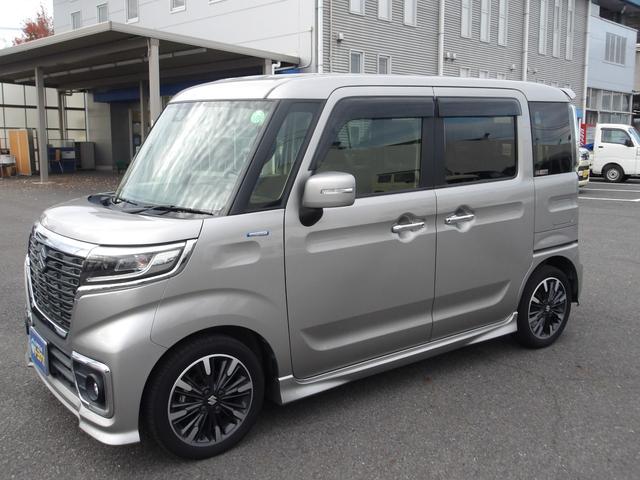 スペーシアカスタム ハイブリッドＸＳターボ　４ＷＤ　純正８インチメモリーナビゲーション　バックカメラ　ＬＥＤヘッドライト　キーフリー＆プッシュスタート　前席シートヒーター　ステアリングスイッチ（20枚目）