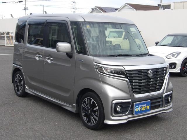 スペーシアカスタム ハイブリッドＸＳターボ　４ＷＤ　純正８インチメモリーナビゲーション　バックカメラ　ＬＥＤヘッドライト　キーフリー＆プッシュスタート　前席シートヒーター　ステアリングスイッチ（21枚目）