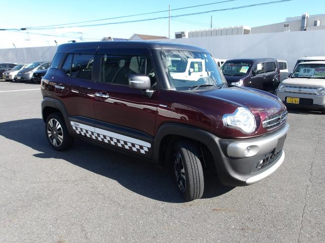 クロスビー ハイブリッドＭＺ　被害軽減ブレーキ／純正８インチナビ／フルセグＴＶ／３６０度ビューモニター／Ｂｌｕｅｔｏｏｔｈ対応／ＬＥＤヘッドランプ／レーダークルーズコントロール／シートヒーター／ＥＴＣ／前後ドラレコ（4枚目）