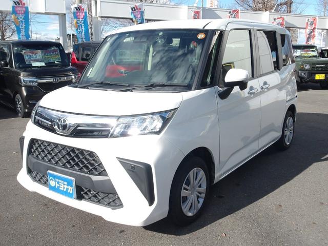 ルーミー Ｇ　純正９インチＳＤナビ　フルセグ　フリップダウンモニター　バックカメラ　ＥＴＣ２．０車載器　両側パワースライドドア　運転席助手席シートヒーター　前後ソナーステアリングスイッチ　アイドリングストップ（2枚目）