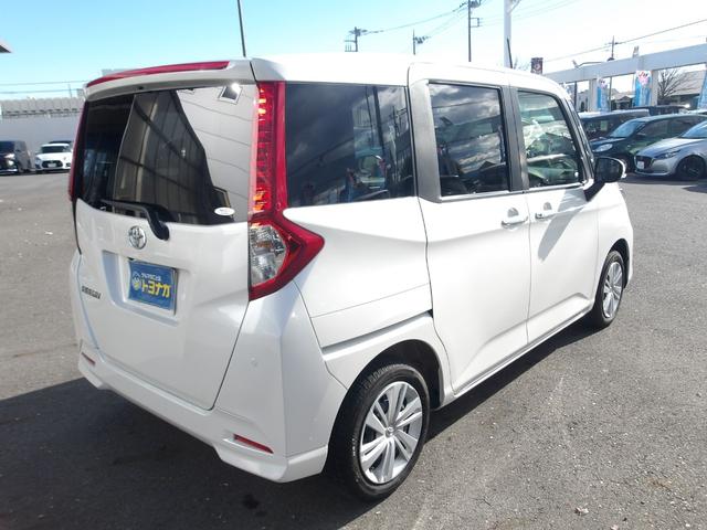 ルーミー Ｇ　純正９インチＳＤナビ　フルセグ　フリップダウンモニター　バックカメラ　ＥＴＣ２．０車載器　両側パワースライドドア　運転席助手席シートヒーター　前後ソナーステアリングスイッチ　アイドリングストップ（3枚目）