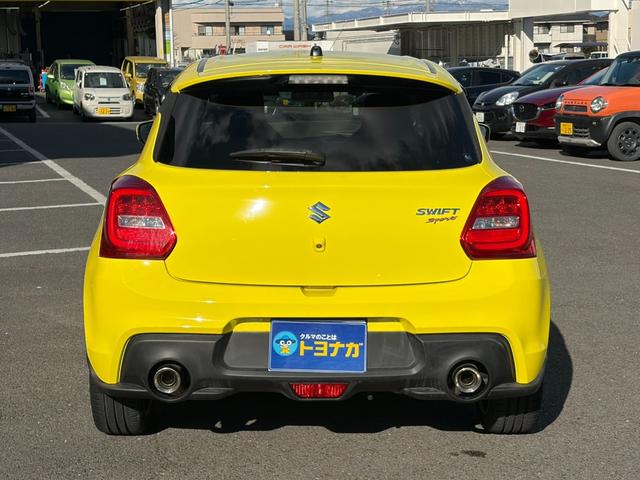 スイフトスポーツ ベースグレード　８インチナビゲーション　アラウンドビューカメラ　ＥＴＣ　ＬＥＤヘッドライト　パドルシフト　スズキセーフティサポート　アダプティブクルーズコントロール　オートライト　ステアリングスイッチ（6枚目）