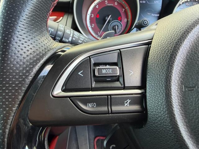 スイフトスポーツ ベースグレード　８インチナビゲーション　アラウンドビューカメラ　ＥＴＣ　ＬＥＤヘッドライト　パドルシフト　スズキセーフティサポート　アダプティブクルーズコントロール　オートライト　ステアリングスイッチ（15枚目）