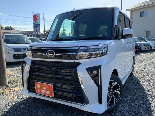 タント カスタムＸ　後席両側自動スライドドア　ＬＥＤヘッドランプ　ＬＥＤフォグランプ　３６０°スーパーＵＶ＆ＩＲカットガラス　運転席／助手席シートヒーター　キーフリーシステム　ＵＳＢソケット　１４インチアルミホイール（2枚目）